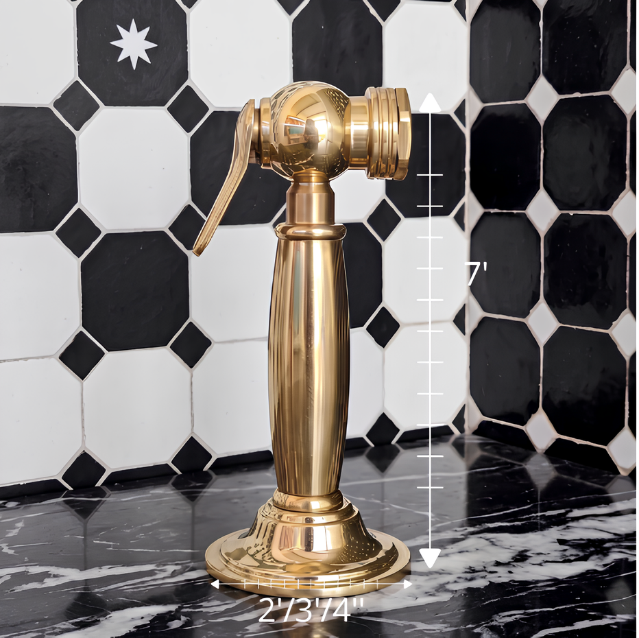 Antique Brass Kitchen Sprayer #BL021