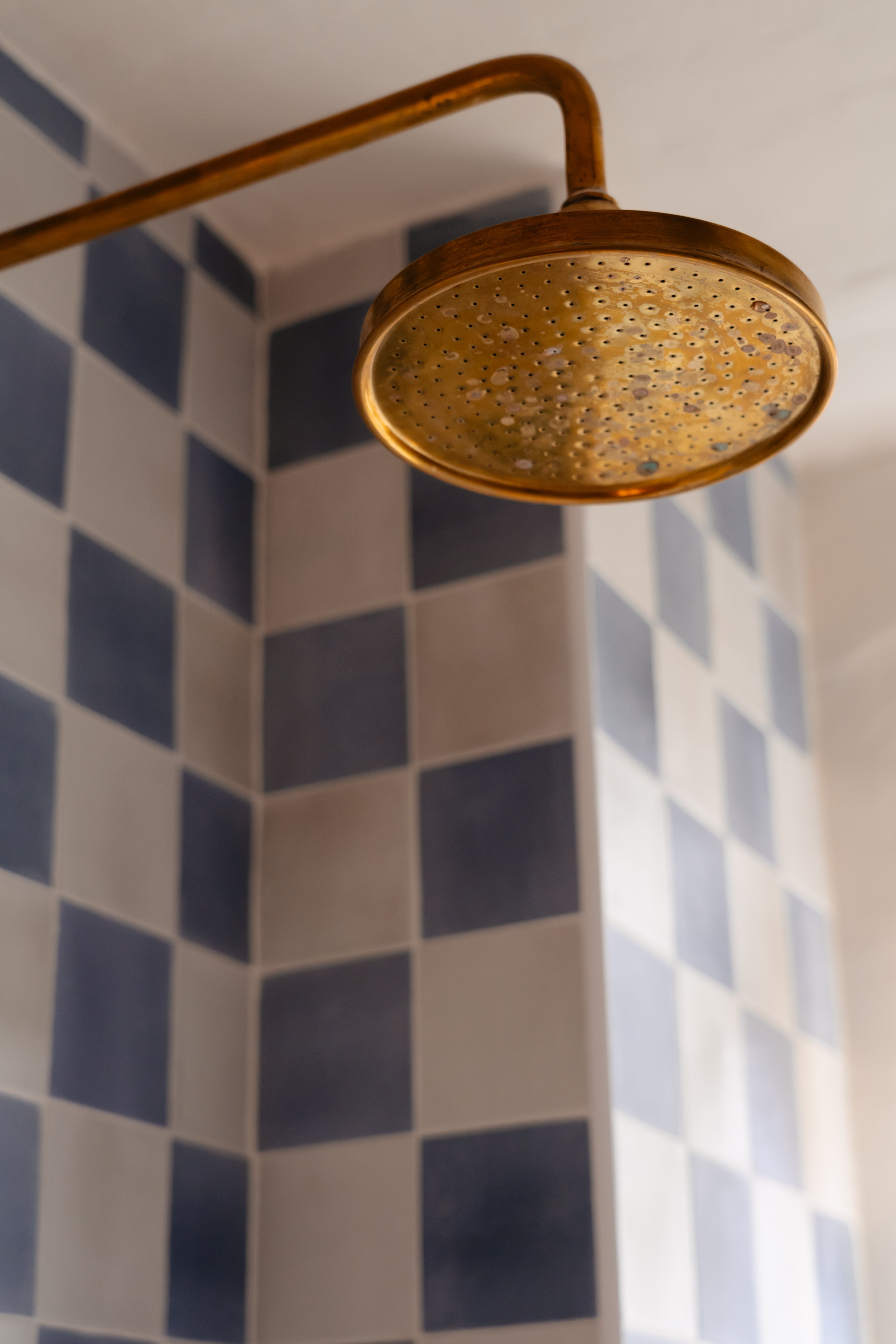 Unlacquered Brass Shower System #BL001
