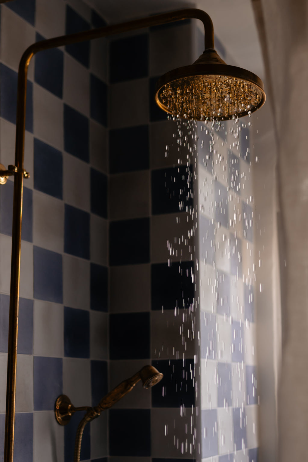 Unlacquered Brass Shower System #BL001