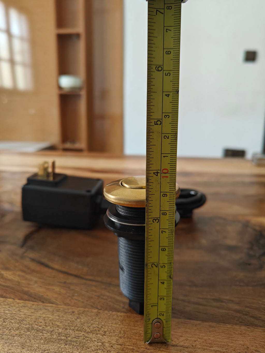 Unlacquered Brass Air Switch Kit | Garbage Disposal Button #BL012