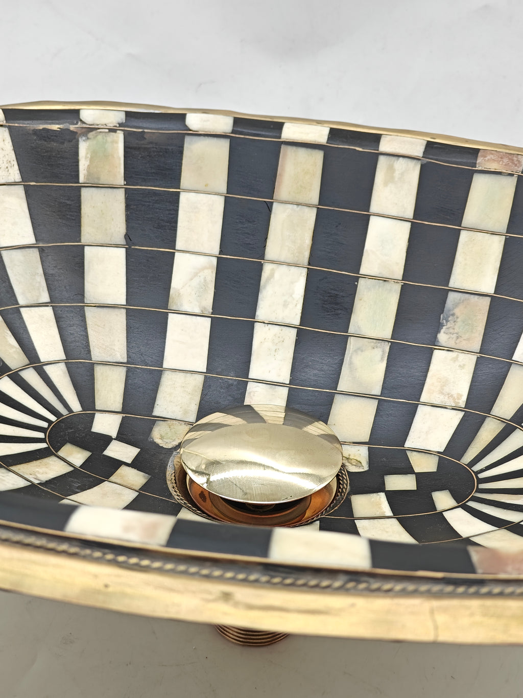 Unlacquered Brass Pop-Up Drain #BL010