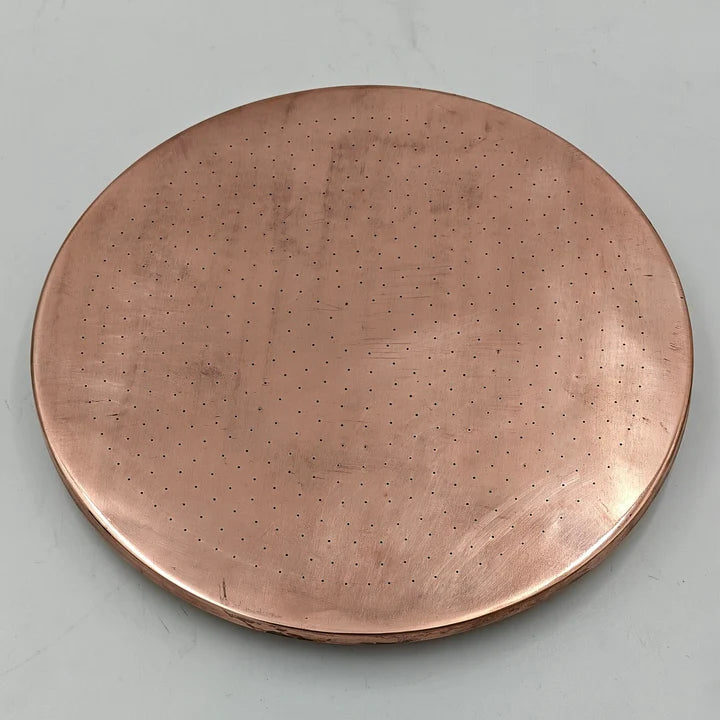 Unlacquered Solid Copper Rain Shower Head #BL023