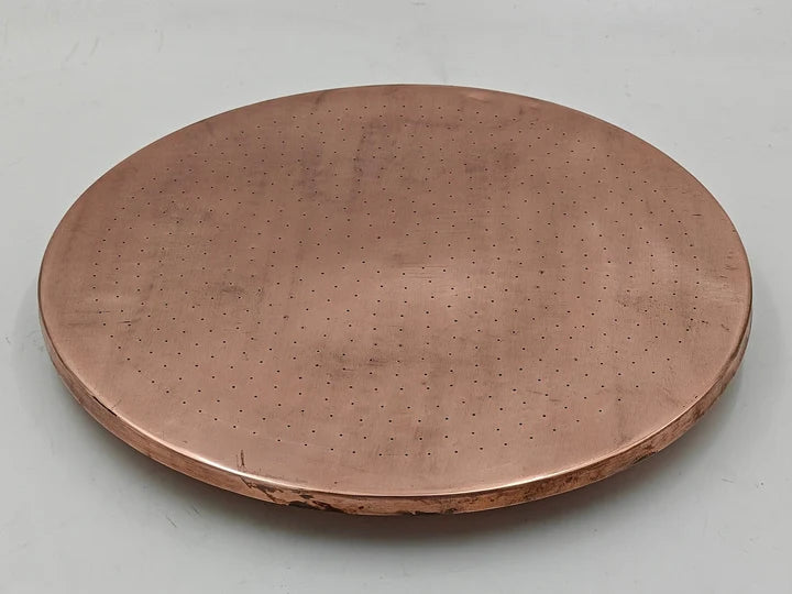 Unlacquered Solid Copper Rain Shower Head #BL023